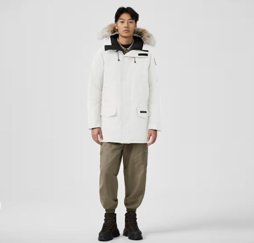 Canada Goose Langford Parka w/ Real Fur Trim Men Size S